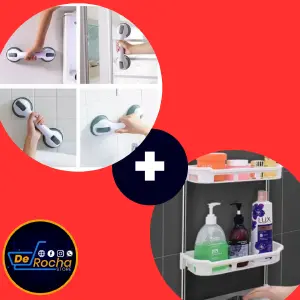 combo manija ducha+bandeja baño