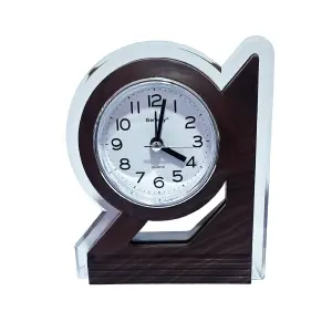 Reloj De Mesa Figura Triangulo Tono Made