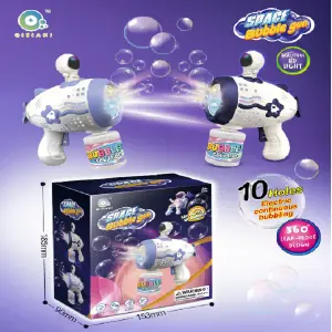 Pistola Burbujas Automatica Astronauta