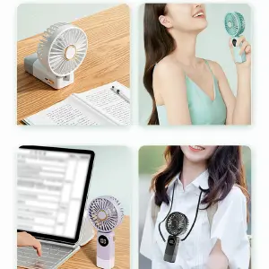Mini Ventilador Portátil Recargable