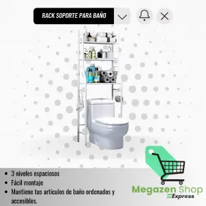 RACK DE BAÑO