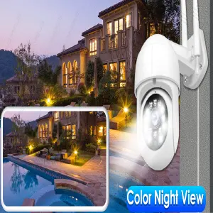 Cámara Doble Lente PTZ Wifi: Seguridad Inteligente para tu Hogar - Cámara Doble Lente Ptz Wifi