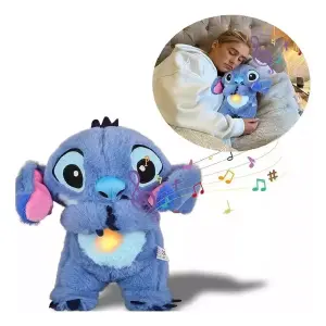 PELUCHE STITCH DE LUJO RESPIRA CON LUZ