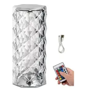 Lampara De Mesa Acrílica Táctil USB