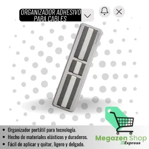 ORGANIZADOR ADHESIVO PARA CABLES