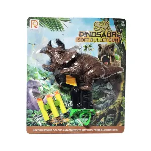 Pistola Triceratops Lanza Dardos Nerf