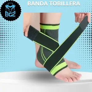 BANDA TOBILLERA CON REFUERZO