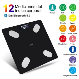 Bascula Digital Bluetooth Recargable