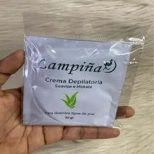 Crema depilatoria lampiña 30g  ⚡