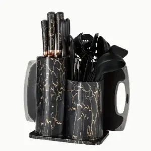 SET DE UTENSILIOS DE 25 PIEZAS