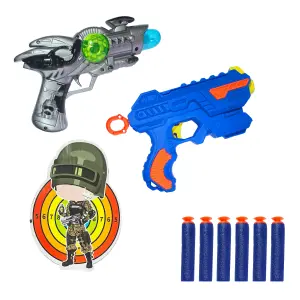 Pistola Lanza Dardos Nerf Multiples