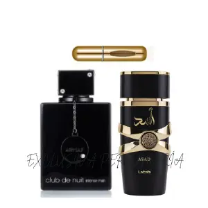 KIT(Asad+ club de nuit+perfumero)