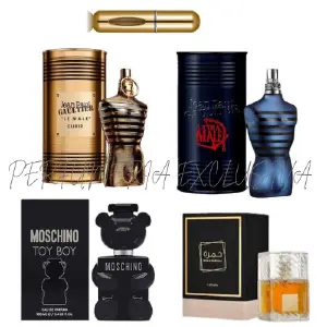 Jp elixir+jeanp ultraM+moschino toy+kham