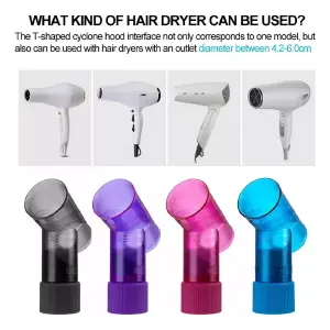 Tubo para rizos-ondas -Accesorio secador