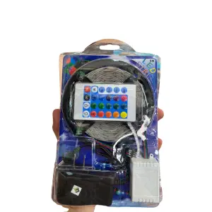 TIRA DE LUCES LED CONTROL REMOTO 5 MT