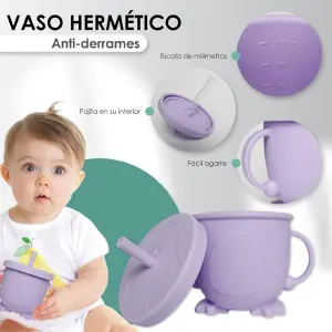 Set de vajilla y utensilios para bebe
