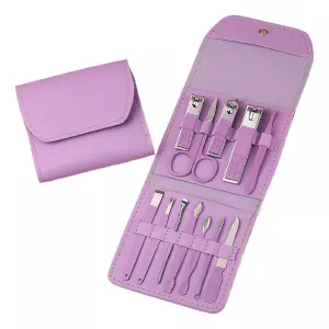 Estuche Set Manicure Pedicure Kit Cortau