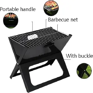 Mini Parrilla De Carbón Portátil 44*29cm