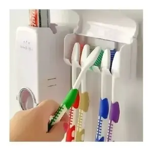 Dispensador De Crema Dental + Porta Cepi