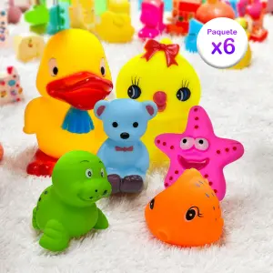 Juguetes Chillones x6 para Bebes 87-9