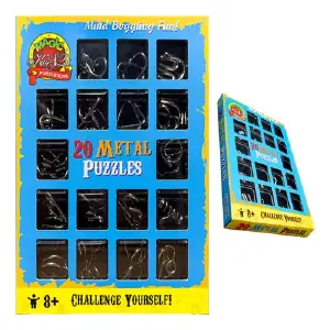 Rompecabezas metal 20 piezas