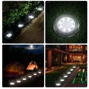 LAMPARA SOLAR DE JARDIN 10071 - SET X 6