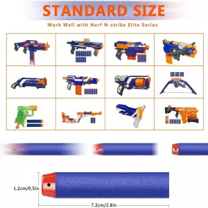 Dardos (balas) Para Pistolas Nerf N-stri
