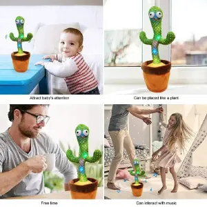 cactus bailarin habla y canta con pilas