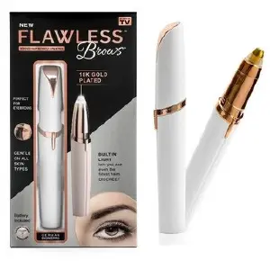 Depilador Facial Flawless Bateria Dorado