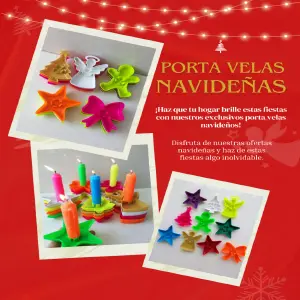 Base para Velas Navidad (soporte)