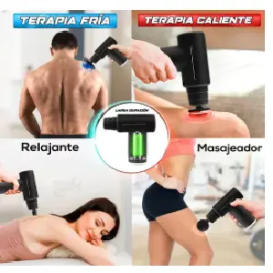 Pistola Masajeador FRIO / CALOR