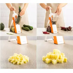 Picador Cortador Verduras Frutas Rayador