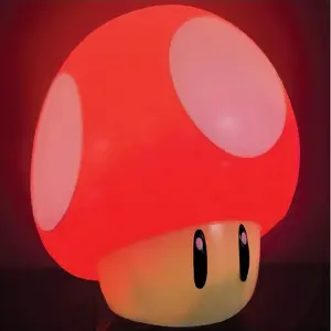 Lampara Hongo Mushroom 3d Luz De Noche R