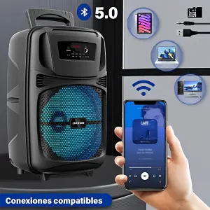 Parlante Recargable Bluetooth Portatil 8