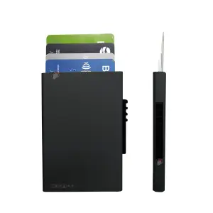 Tarjetero Porta Tarjetas Elegante  Lujo
