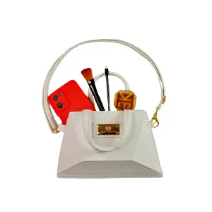 Bolso De Dama  Karla Chacon Avis Beige