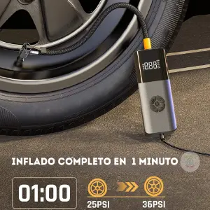 Inflador de neumáticos, compresor 150PSI