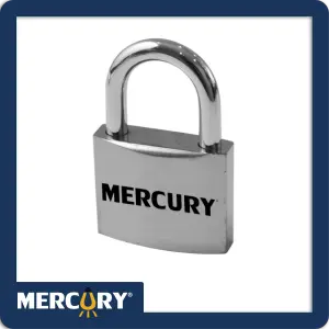 CANDADO MERCURY CROMADO 30