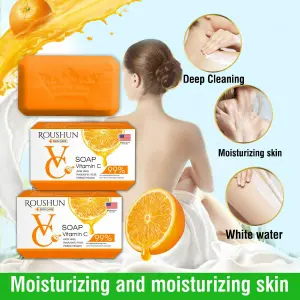 JABON EN BARRA VITAMINA C RS-30095:  Ilumina tu piel con la vitamina C - JABON  EN BARRA VITAMINA C RS-30095