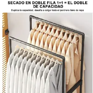Organizador de zapatos con perchero