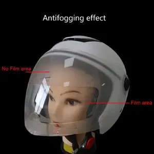 Anti niebla para casco