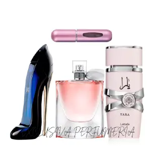 Yara+Good girl+vida bella+perfumero