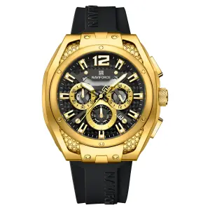 Reloj Naviforce Deportivo Nf8063 Goma Ho