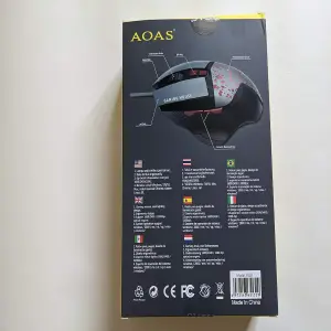 Mouse Gamer k80 7 botones metálico