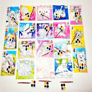 SET ARTE PINTURA 20 DIBUJOS