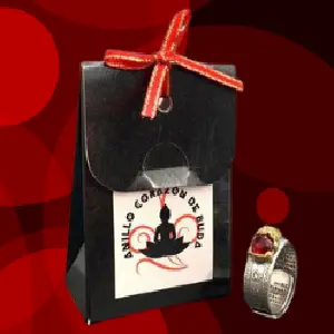 ANILLO CORAZON BUDA