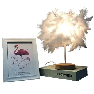 Lampara De Plumas 109032