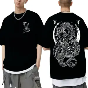 Camisetas grficas oversize - 731796
