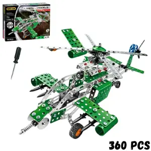 Helicoptero De Ataque Armable  360 Pieza