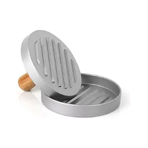 Molde Hamburguesa Carne Aluminio Manual